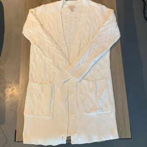 LOFT Oversized Long Cardigan